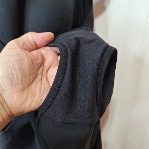 MagiSculpt Womens US 28 Black One Piece Halter Tie Neck Swimsuit Control Padded - Picture 9 of 11